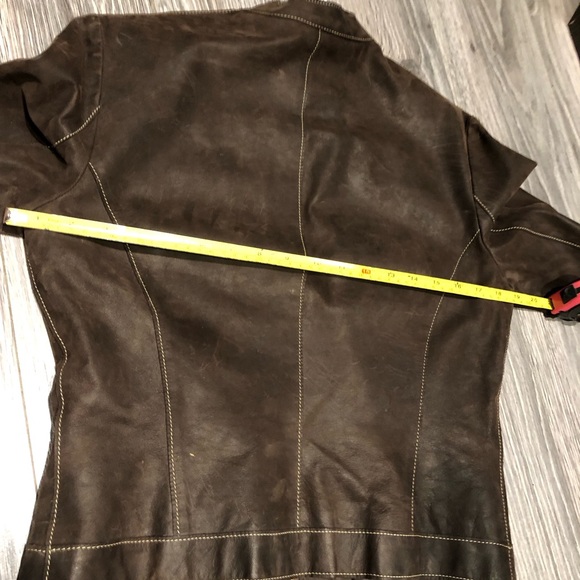 Leather jacket -Roots - Picture 8 of 10